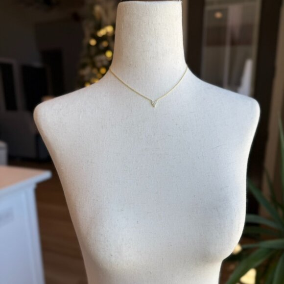 Uncommon James Pave Heart Necklace - Gold - Picture 4 of 14